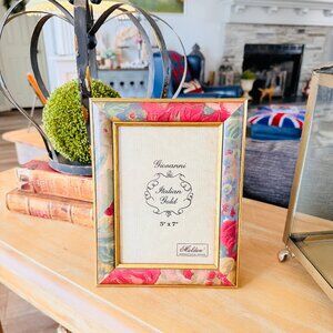Vintage Giovani Italian Gold Hand Painted Frame